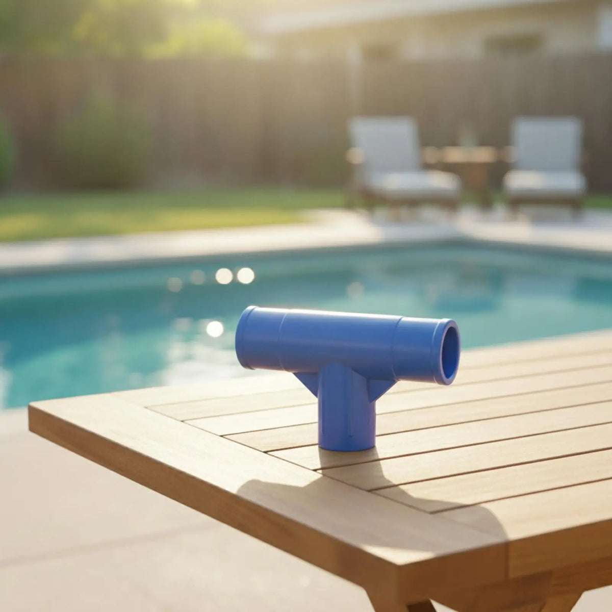 Three-Arm Pool Frame Connector – Above-Ground Pool T-Joint Pool Frame Connector PLUSH