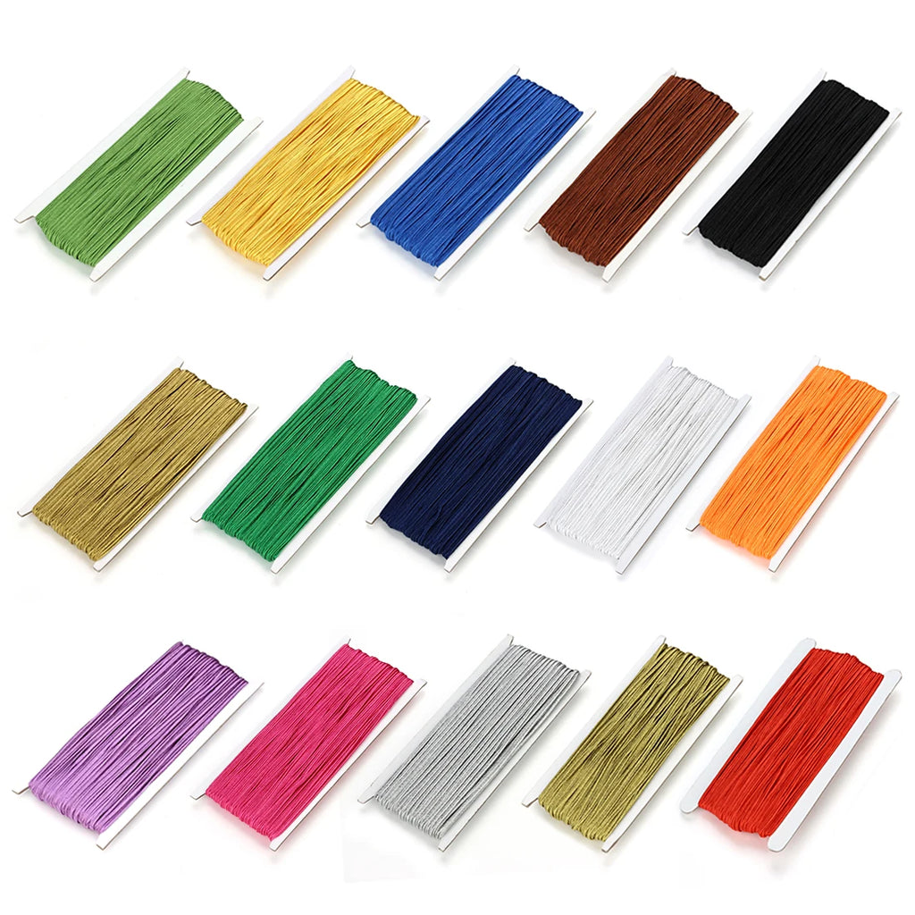 30 Yards Soutache Braided Cord 3mm – Multicolor DIY Jewelry Braided Jewelry Cord PLUSH