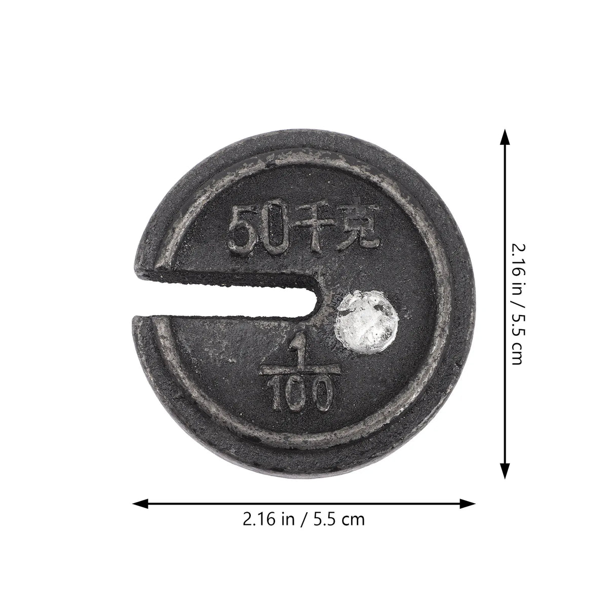 Cast Iron Scale Weight – Retro Chinese Balance Scale Replacement Iron Scale Weight PLUSH 7x7cm