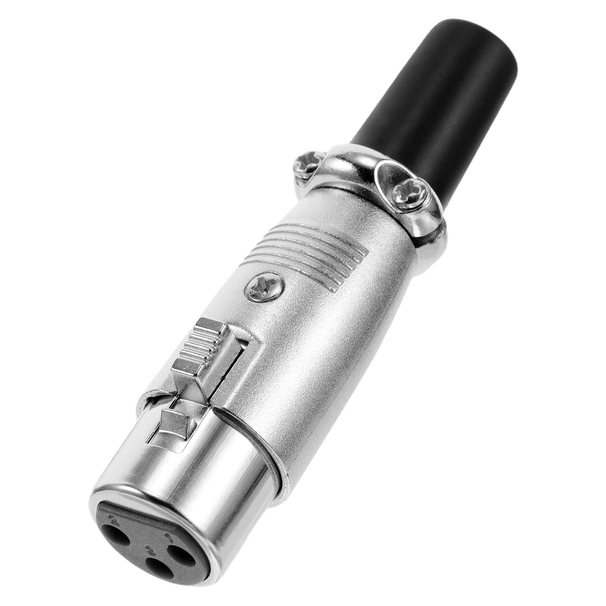 Foxnovo XLR Balanced Mic Cable Connector – Studio & Stage Plug XLR Audio Connector PLUSH Default Title