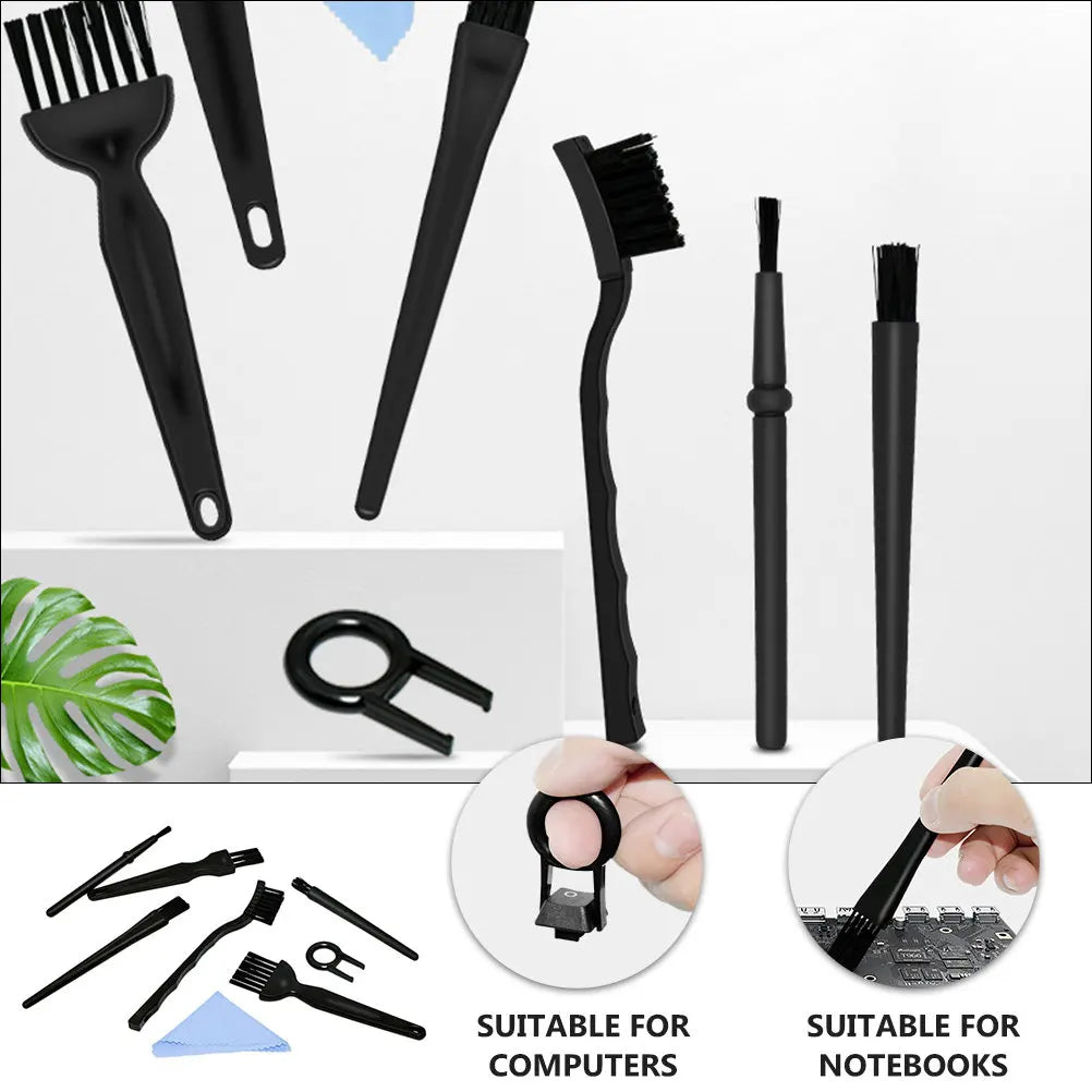 Foxnovo Keyboard Cleaning Brush Kit & Keycap Puller Set Keyboard Cleaning Kit PLUSH