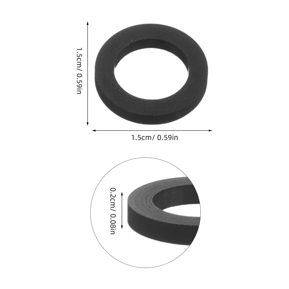 3pcs Rubber Drive Belts for Cassette Tape Deck & Recorder Tape Deck Drive Belt PLUSH