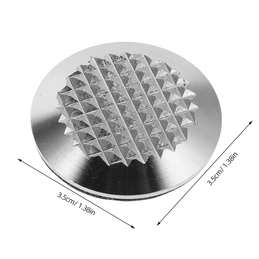10Pcs Stainless Steel Self-Adhesive Tactile Studs | Anti-Slip Tactile Ground Studs PLUSH