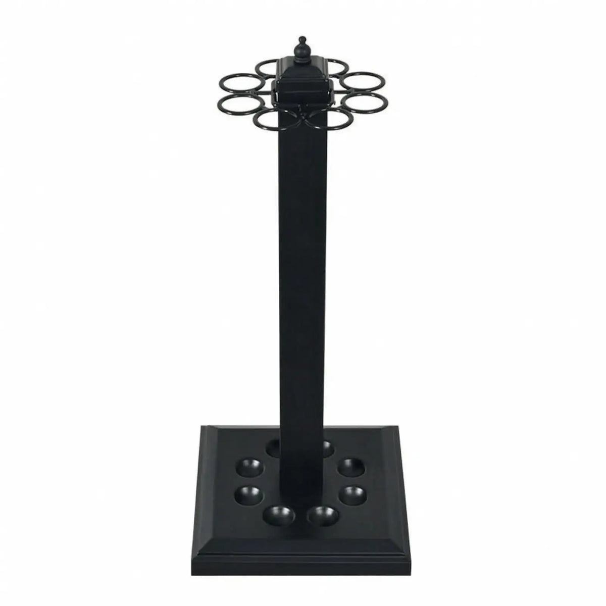 Metal Billiard Cue Rack Floor Stand | Pool Stick Holder Pool Cue Rack PLUSH