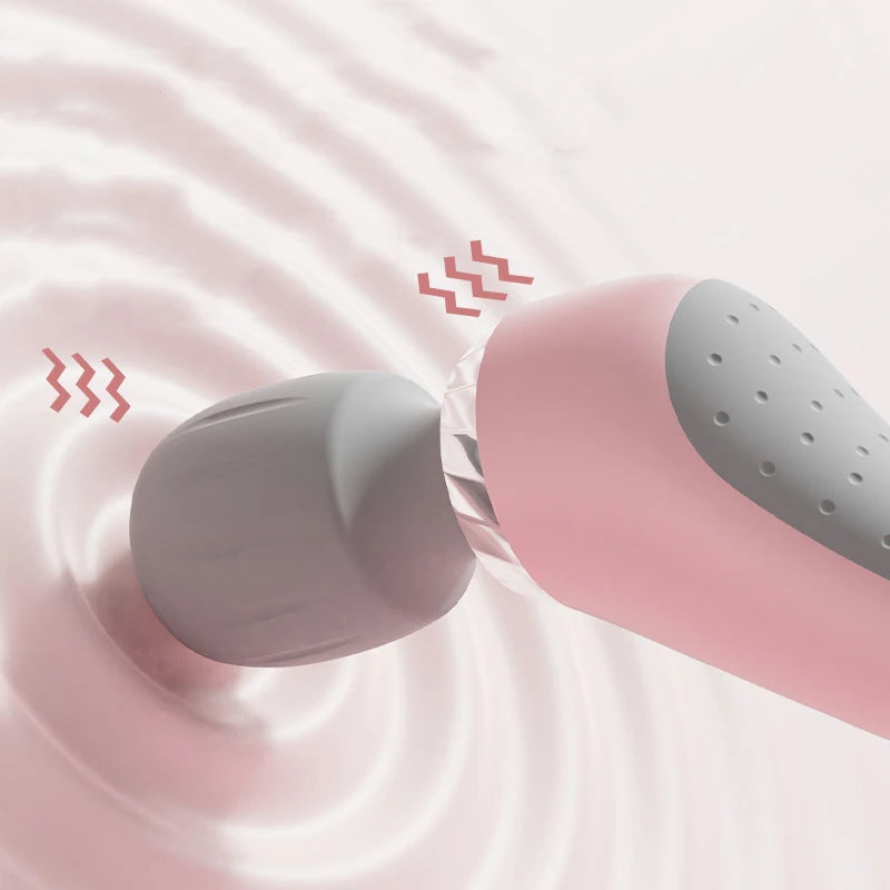USB Rechargeable Vibration Massage Stick – Neck Back & Legs Vibration Massage Wand PLUSH