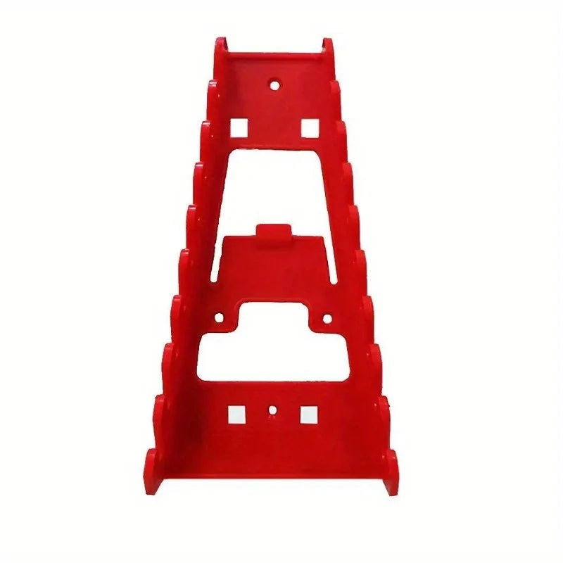 Red Plastic Wrench Organizer Tray – Socket & Spanner Holder Tool Organizer Tray PLUSH