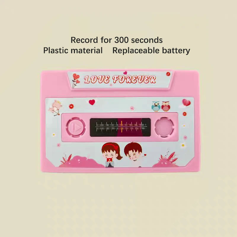 DIY Recordable Voice Greeting Card – 60 or 300 Seconds Recordable Greeting Card PLUSH K 5Minutes recording