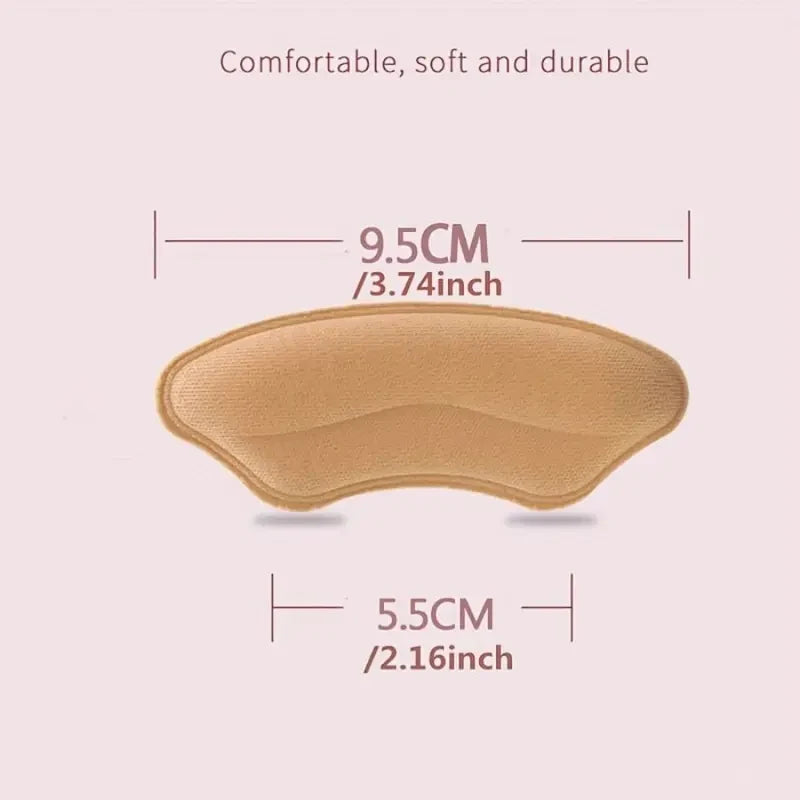 8-Pack Memory Foam Heel Pads – Self-Adhesive Shoe Inserts Heel Inserts PLUSH