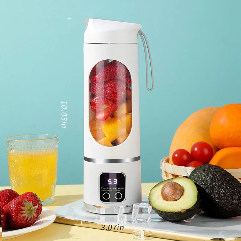 Portable USB Rechargeable Personal Blender & Juicer | 25W Personal Blender PLUSH White