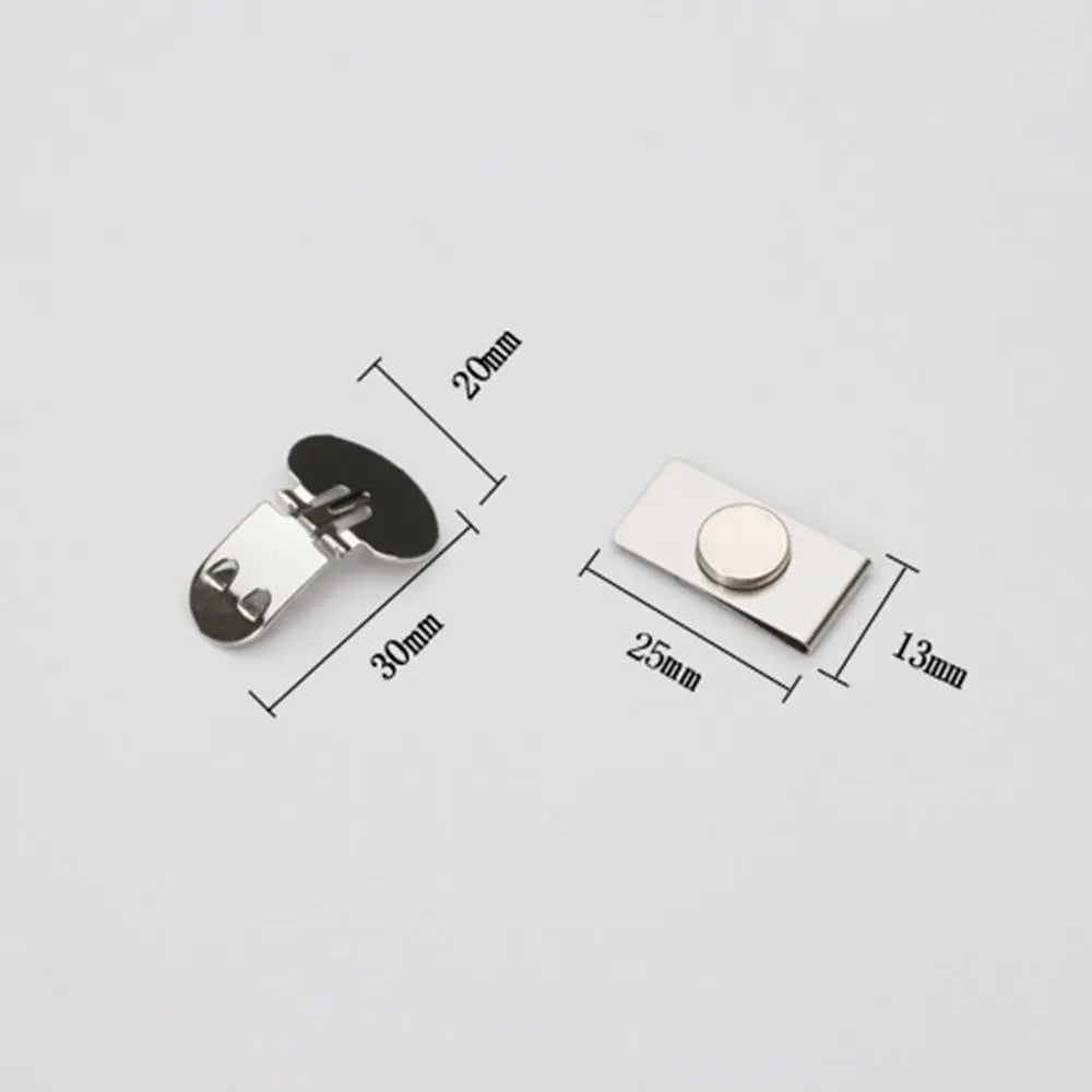 Invisible Magnet Tie Clip for Men – Stainless Steel Necktie Bar Magnetic Tie Clip PLUSH