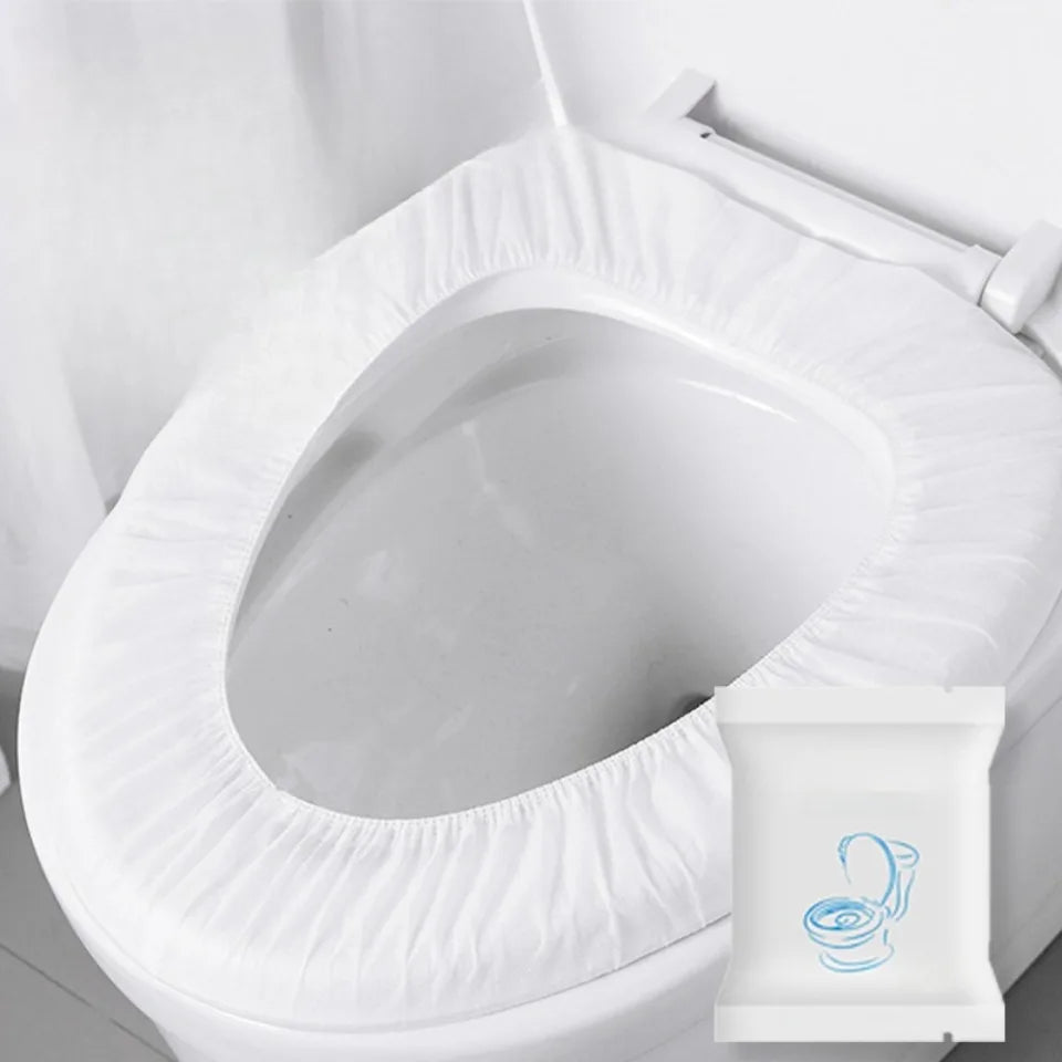 Disposable Toilet Seat Covers Non-Woven 10/20pcs | Travel & Home Toilet Seat Covers PLUSH