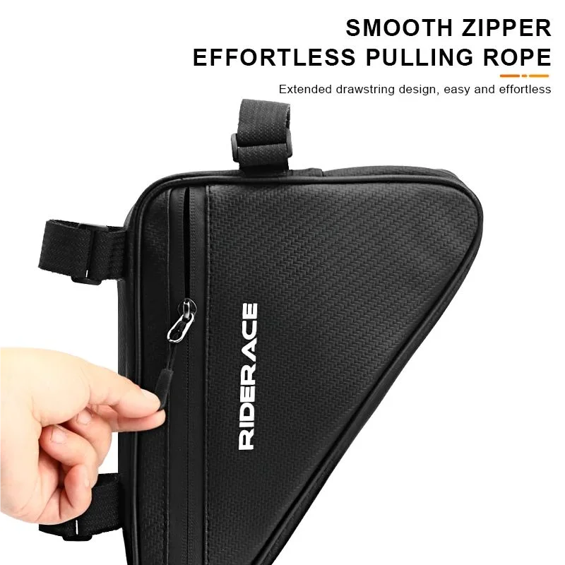Waterproof Bike Triangle Frame Bag – MTB & Road Cycling Bike Frame Bag PLUSH