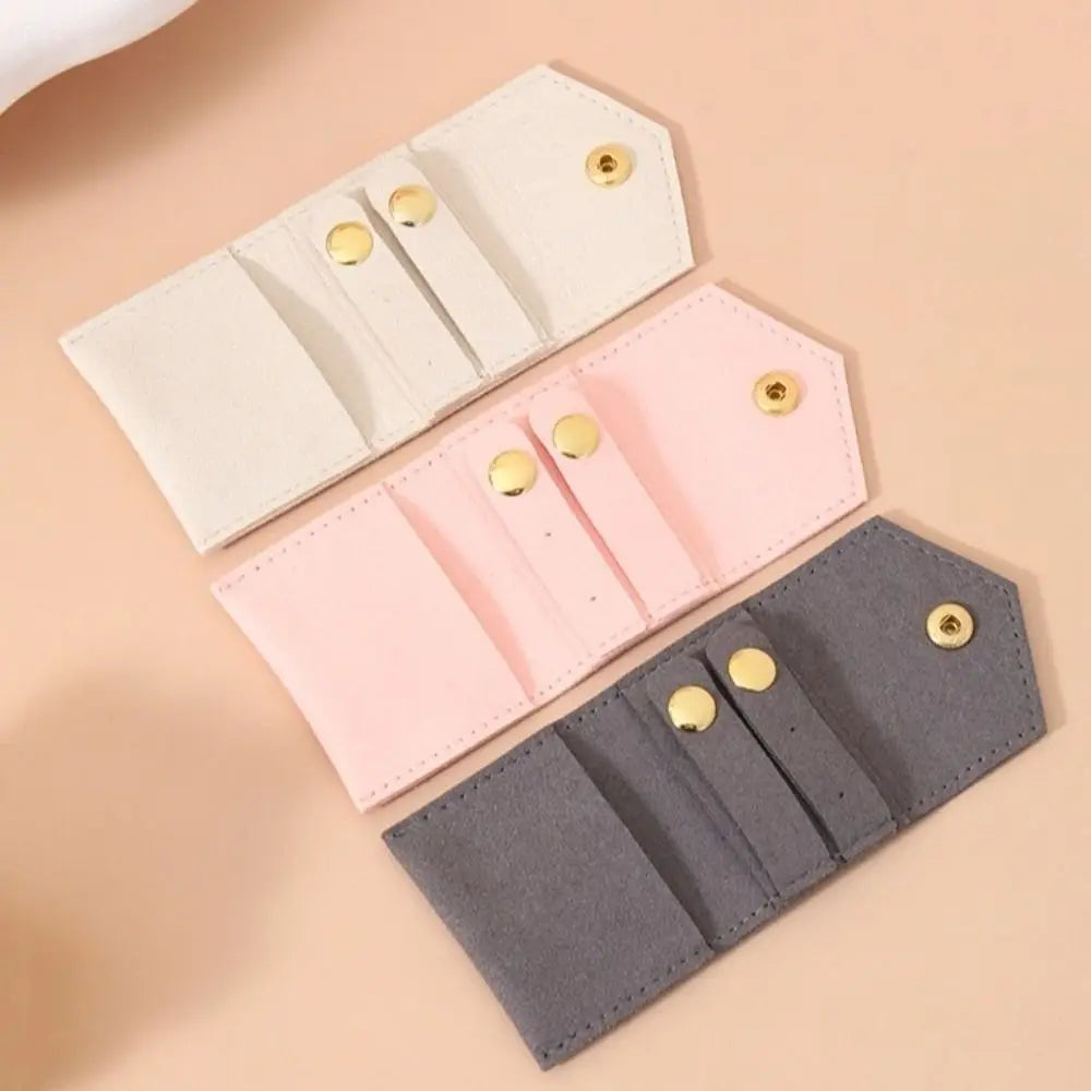 Microfiber Velvet Mini Jewelry Bag – Foldable Organizer Pouch Jewelry Display Bag PLUSH