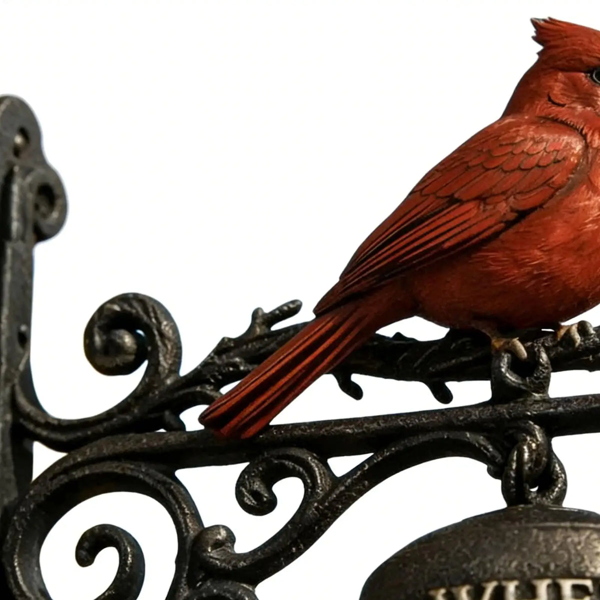 Red Bird Wind Chime Door Hanger – Retro Decorative Bell Decorative Wind Chime PLUSH
