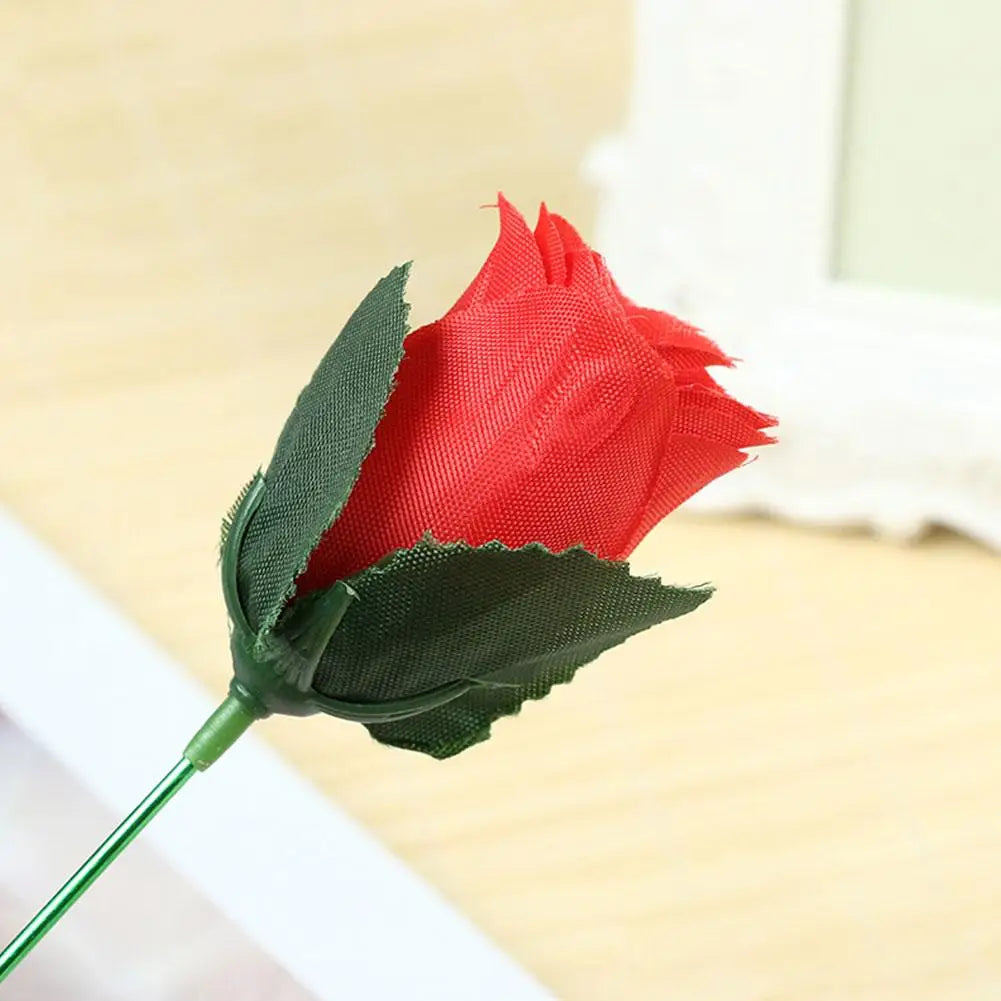 Torch to Rose Fire Magic Trick – Flame Appearing Flower Prop Magic Trick Prop PLUSH