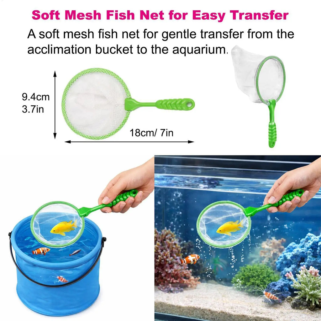 3-Piece Aquarium Drip Acclimation Kit – Fish, Shrimp & Betta Aquarium Acclimation Kit PLUSH