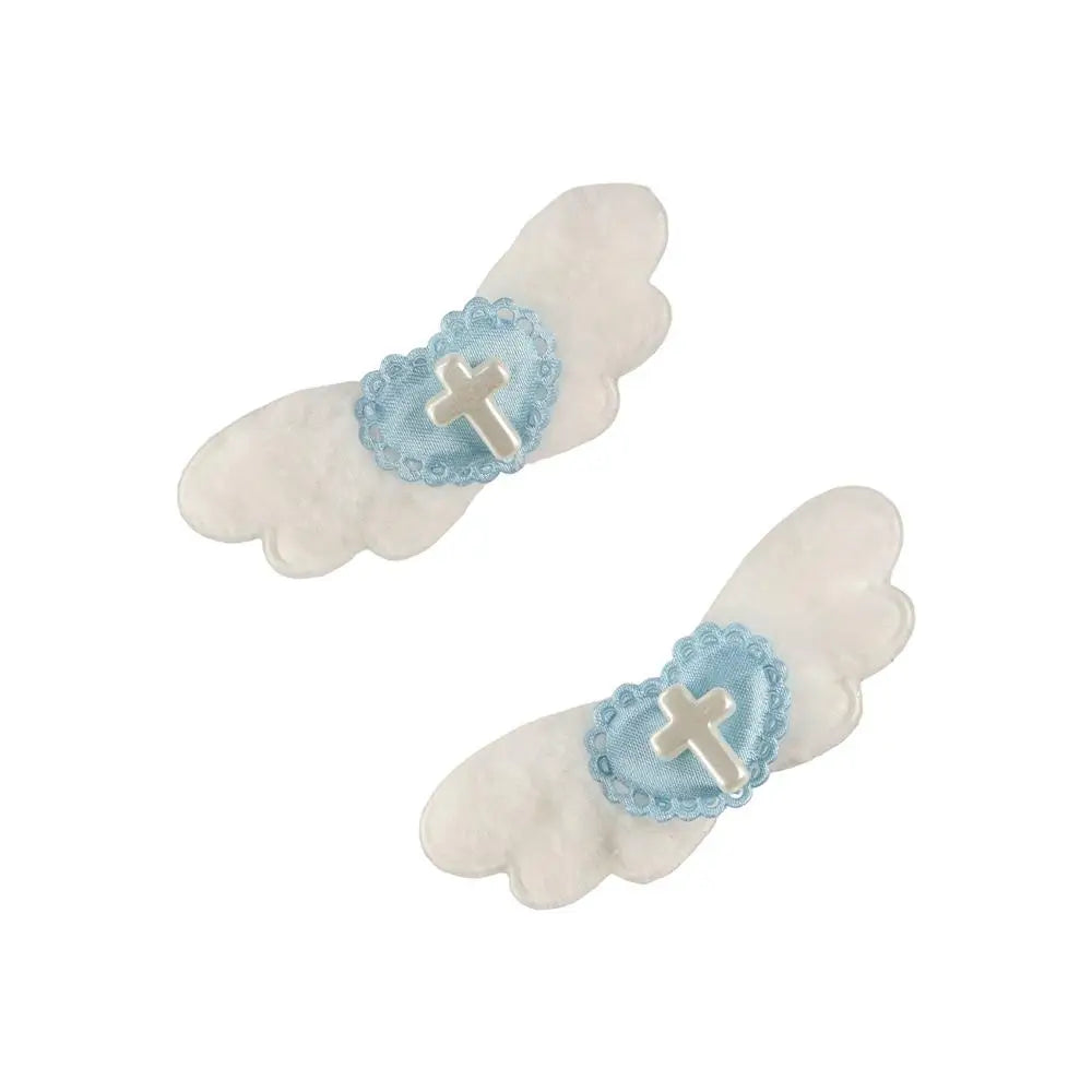 Y2K Gothic Cross Wing Hair Clip – Punk Lolita Barrette Hair Clip Barrette PLUSH