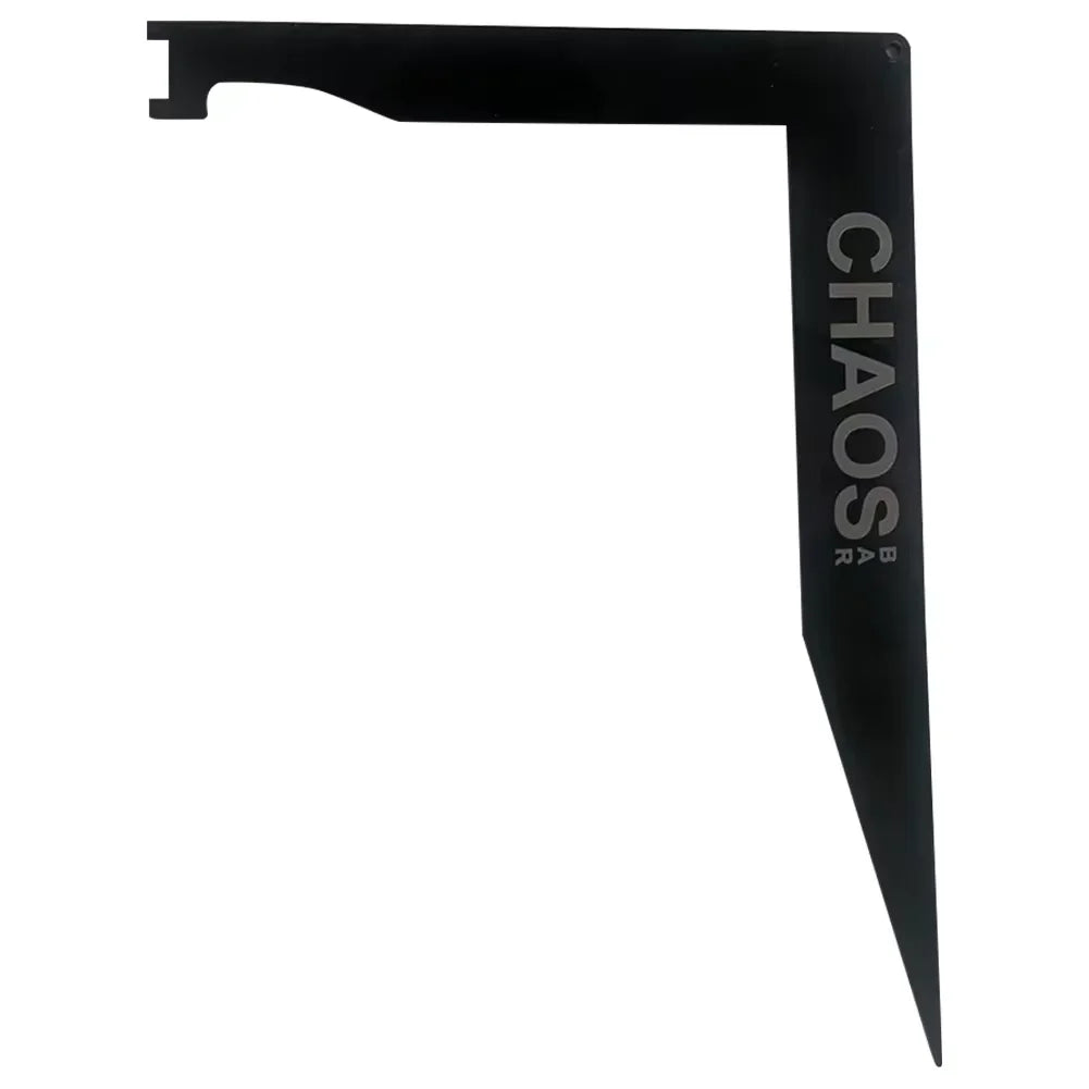 Stainless Steel Firefighter Pry Tool – Multi-Purpose Door Access Firefighter Pry Tool PLUSH black