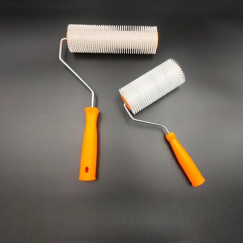 Spiked Roller for Epoxy, Latex & Self-Leveling Floor Compound Floor Spike Roller PLUSH