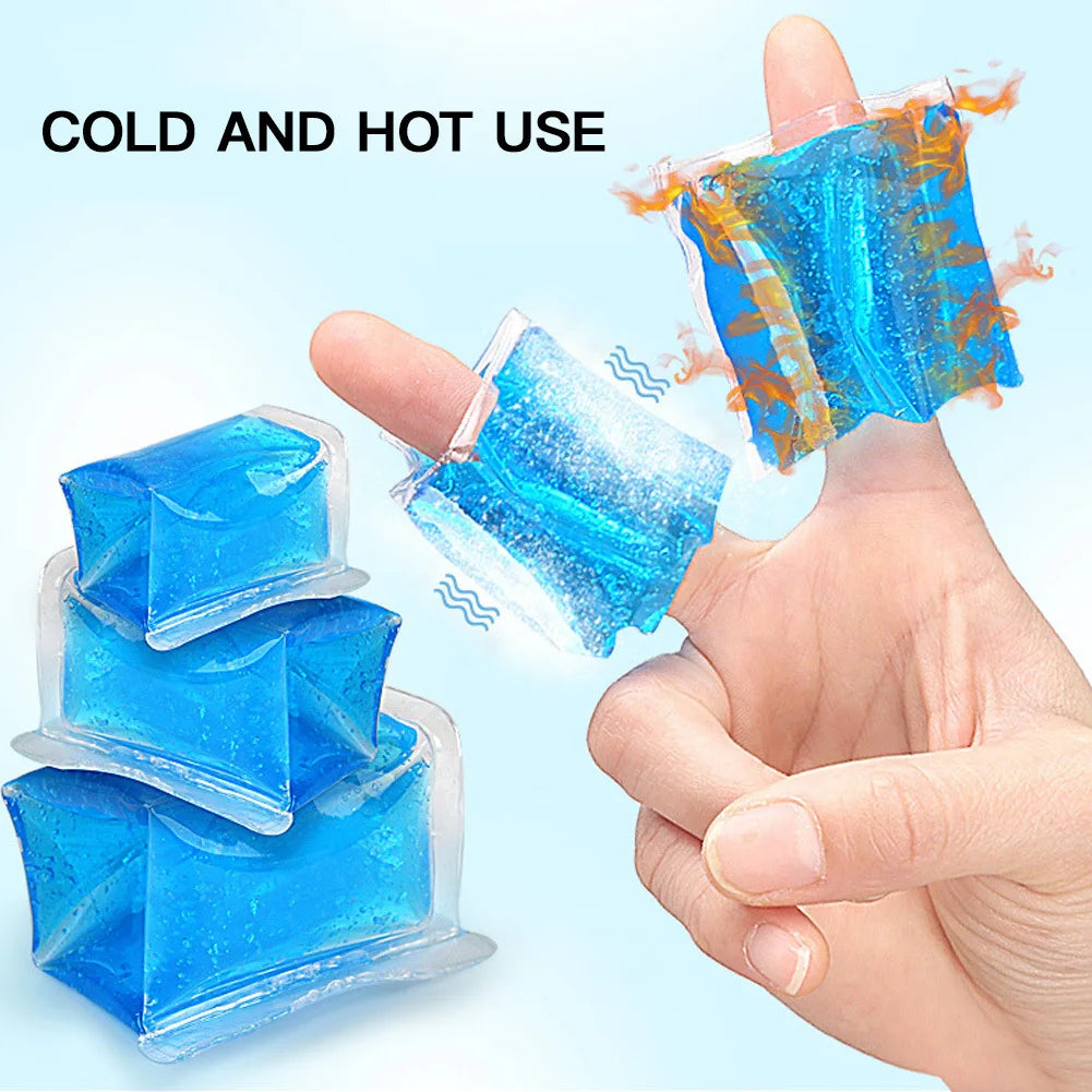 Reusable Finger & Toe Gel Ice Pack – Wearable Cold Wrap Wearable Gel Ice Pack PLUSH