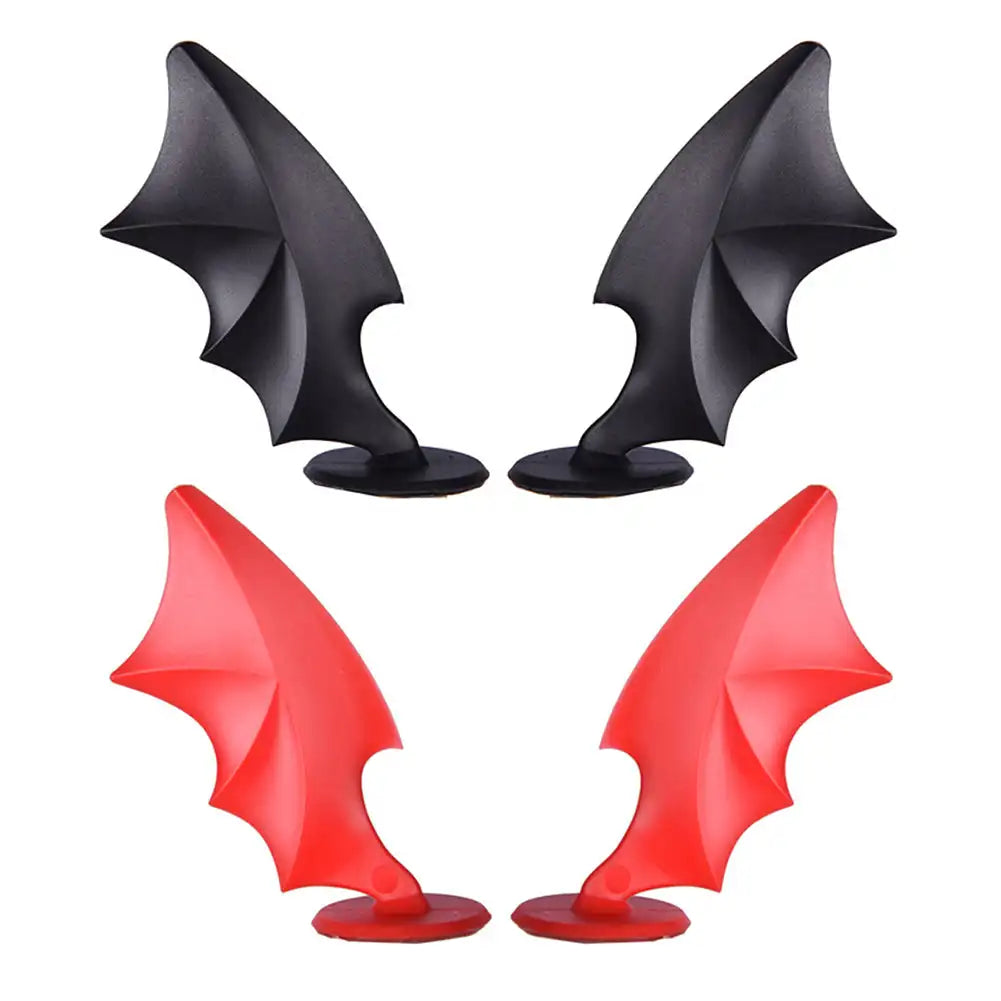Devil's Wings Helmet Decoration – Moto & Electric Car Styling Helmet Decoration PLUSH