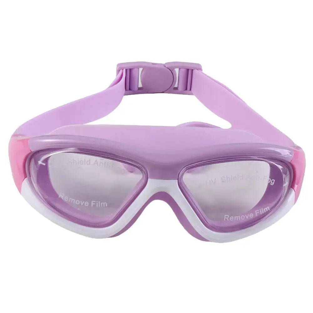 Kids Anti-Fog Waterproof Silicone Swim Goggles Ages 3–14 Kids Swim Goggles PLUSH