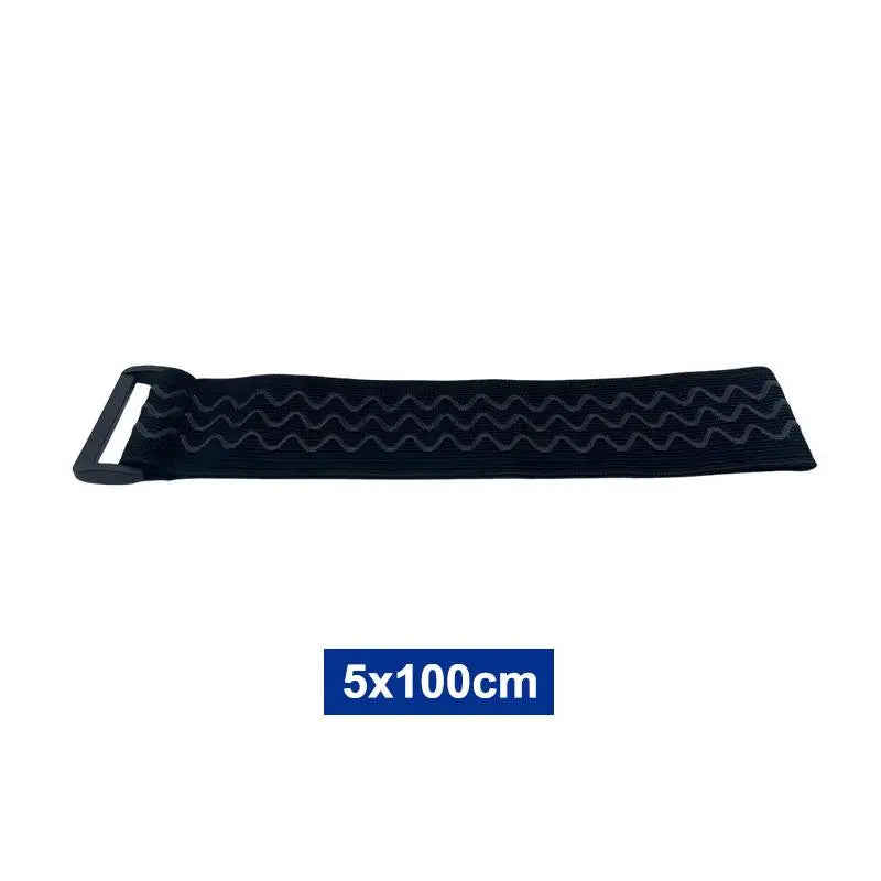 Adjustable Elastic Bundling Straps – Reusable Anti-Slip Cable Ties Elastic Bundling Straps PLUSH 5x100cm