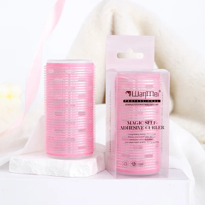 Heatless Self-Adhesive Hair Roller – Fluffy Bangs Curler Heatless Hair Roller PLUSH