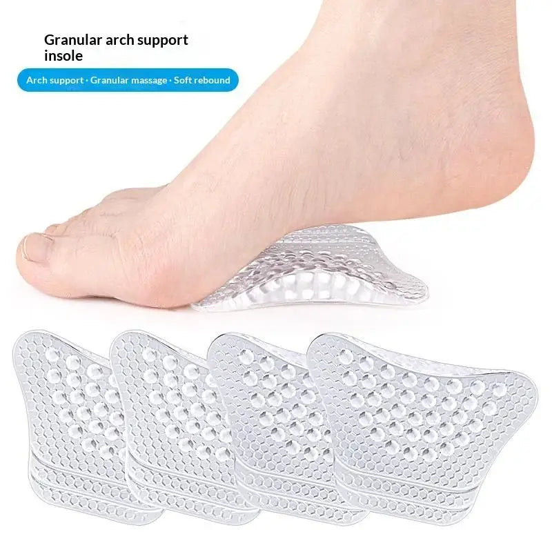 Silicone Gel Forefoot Cushion Pads – Anti-Slip Shoe Inserts 1 Pair Forefoot Shoe Inserts PLUSH