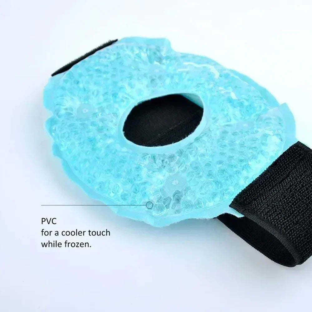 Reusable Hot Cold Gel Pack – Knee, Foot & Joint Wrap Hot Cold Gel Pack PLUSH
