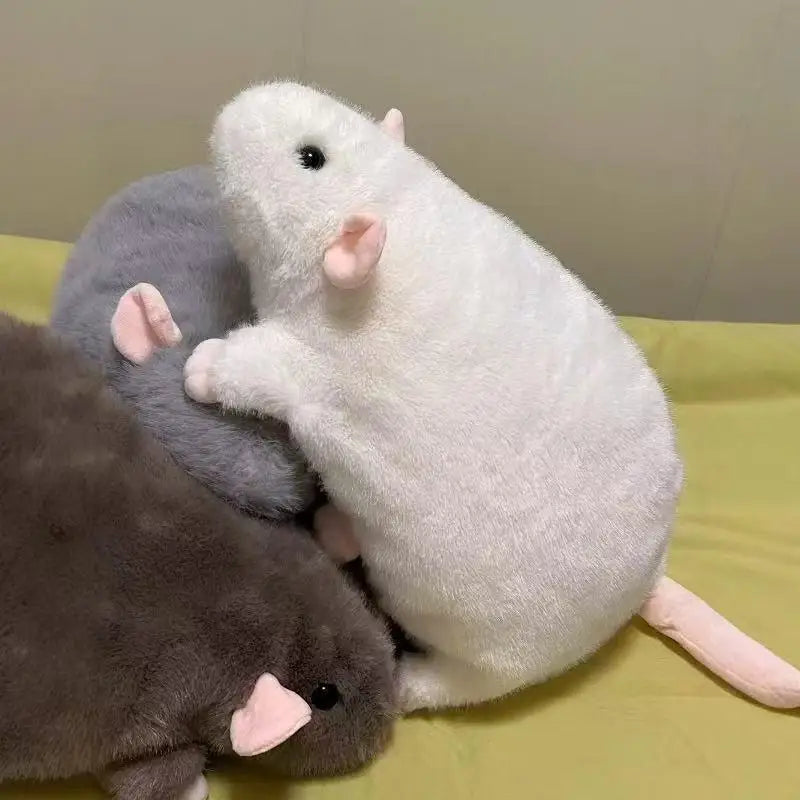 Kawaii Mouse Plush Pillow – Stuffed Rat 35/50/90cm Stuffed Plush Toy PLUSH