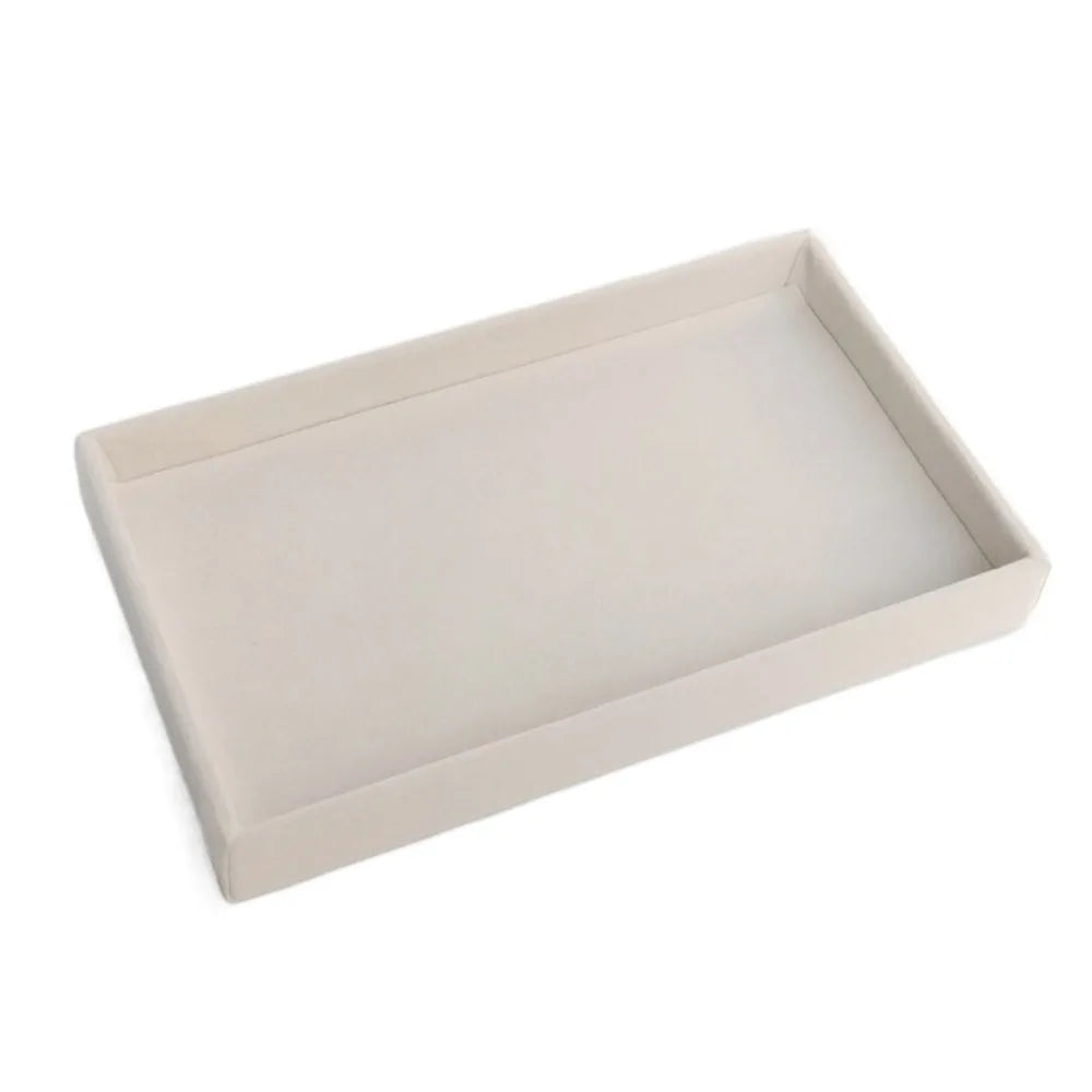 Velvet Jewelry Tray Organizer – Rings, Earrings & Bracelets Jewelry Display Tray PLUSH Style 10