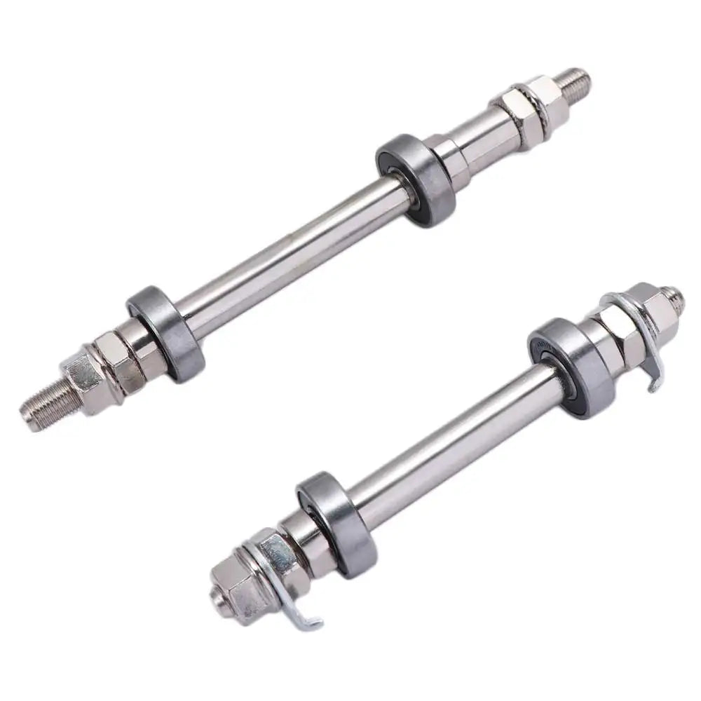 Bicycle Hub Axle Front & Rear Solid Shaft – Road MTB BMX Bicycle Hub Axle PLUSH