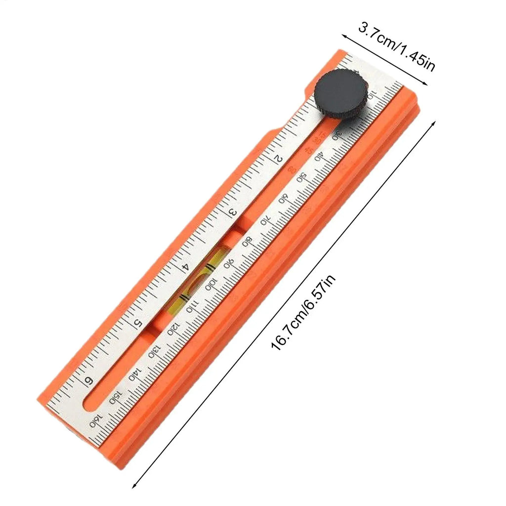 Adjustable Woodworking Marking Ruler – Multi-Angle Protractor Woodworking Marking Ruler PLUSH
