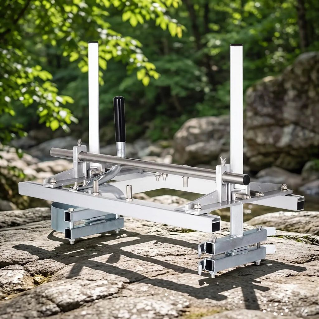 Portable Chainsaw Mill Frame Guide – Heavy Duty Aluminum Alloy Chainsaw Mill Frame PLUSH
