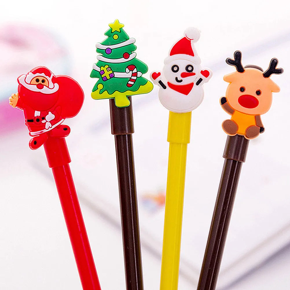 20-Piece Christmas Gel Pens Set – Holiday Fun Designs Christmas Gel Pens PLUSH