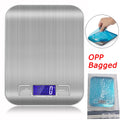 Digital Kitchen Scale 5kg LED Display | 1g Precision Digital Kitchen Scale PLUSH OPP Bagged 5Kg 1g