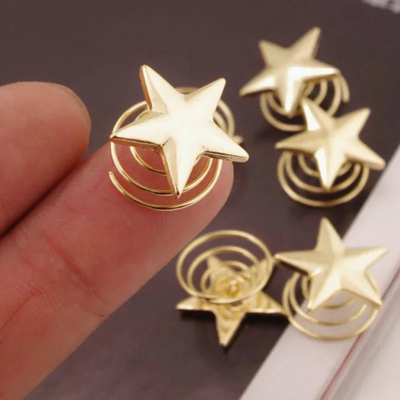 Alloy Shell Dreadlock Beads Hair Cuffs Rings & Clips – 5-10pcs