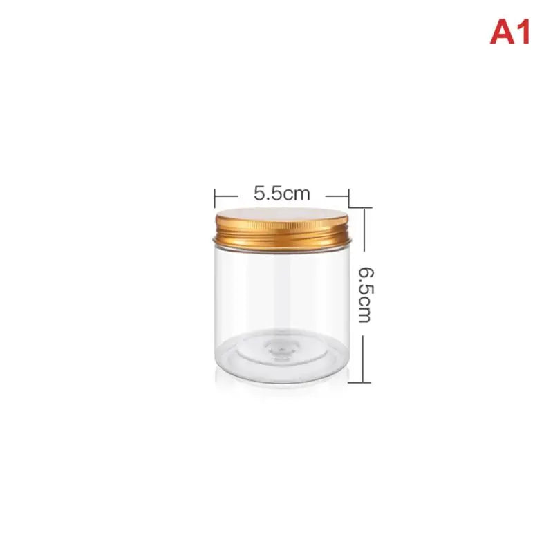 Food-Grade PET Storage Jar with Aluminum Lid | Tea & Snacks Food Storage Jar PLUSH A1