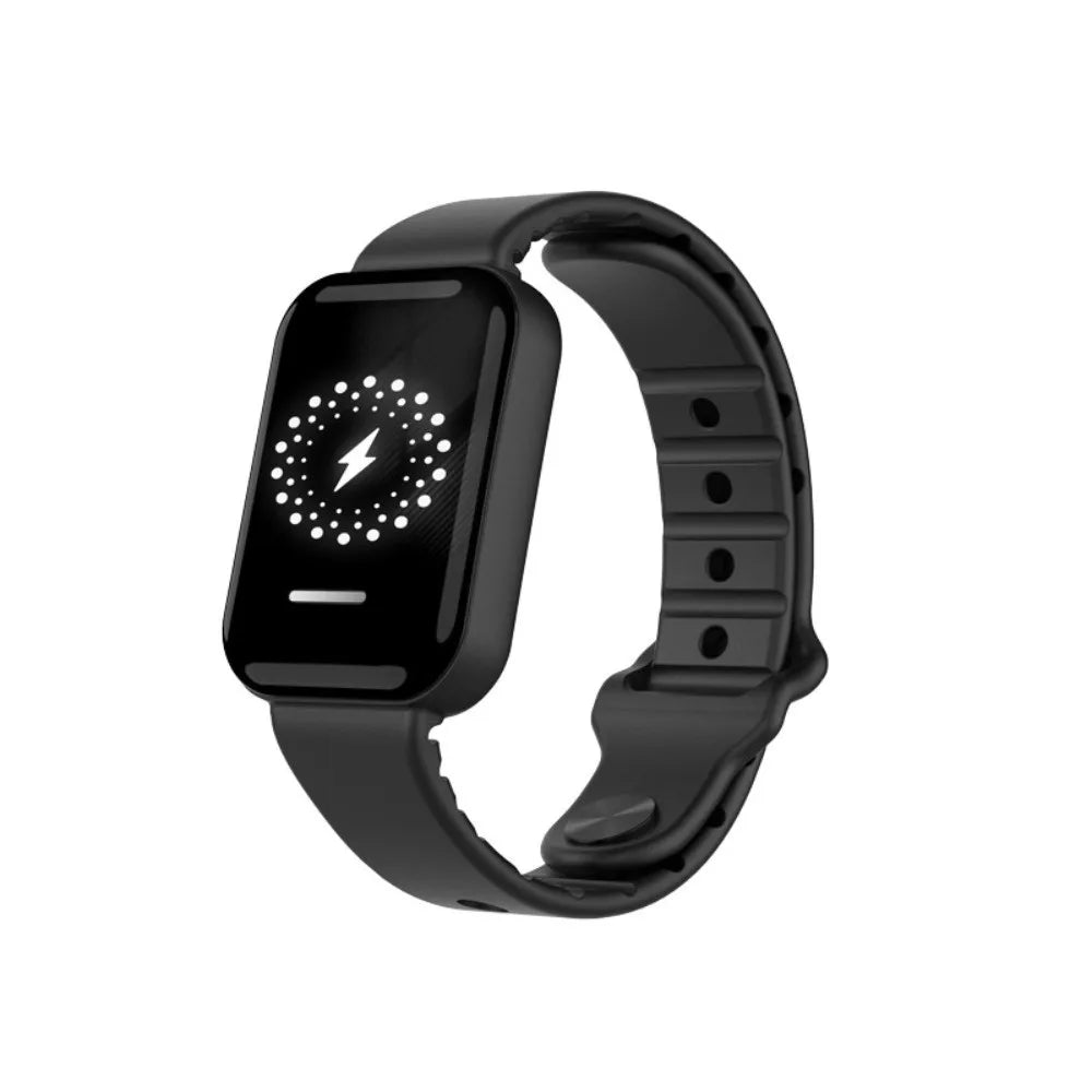Anti-Static Silicone Wristband – Adjustable 27cm Buckle Bracelet Anti-Static Wristband PLUSH Black 1