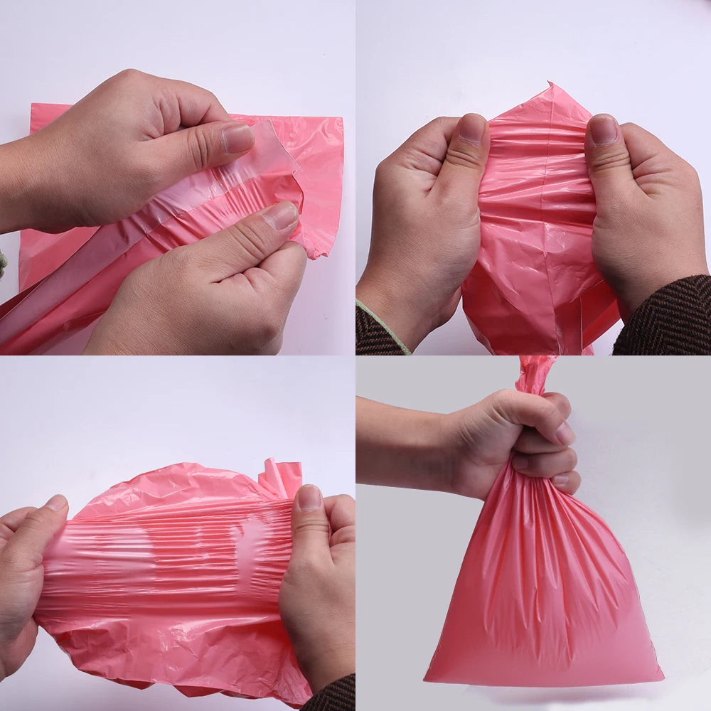 Pink Self-Adhesive Courier Bags | Waterproof Poly Mailers 10–50pcs Courier Packaging Bags PLUSH