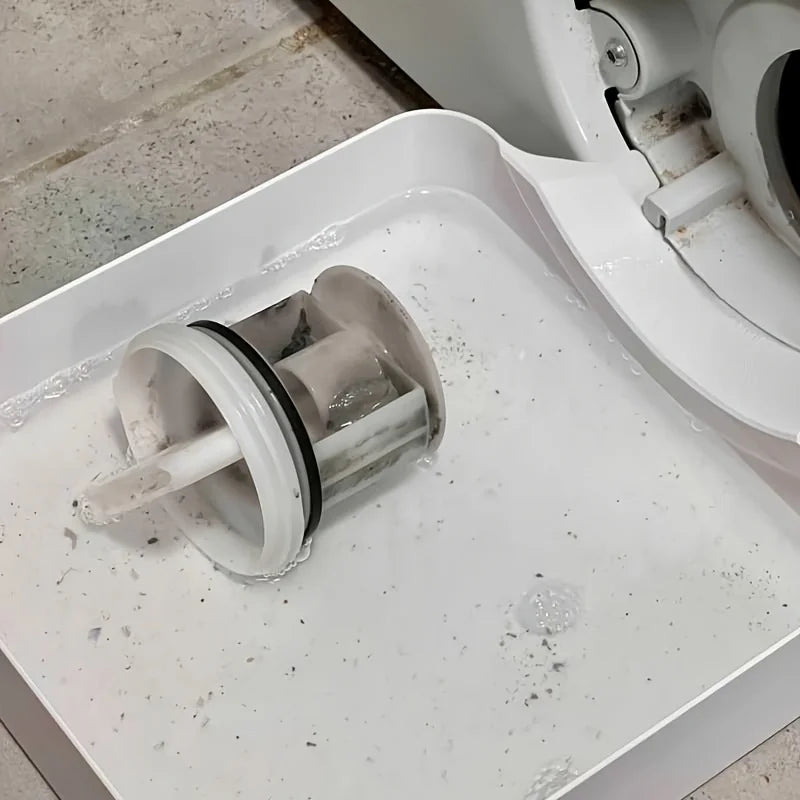 Washing Machine Drain Tray – Lint Filter & Drip Catcher Washer Drip Tray PLUSH