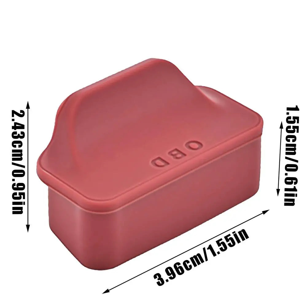 Silicone OBD Port Dust Cover | Waterproof Car Port Protector OBD Port Protector PLUSH Red