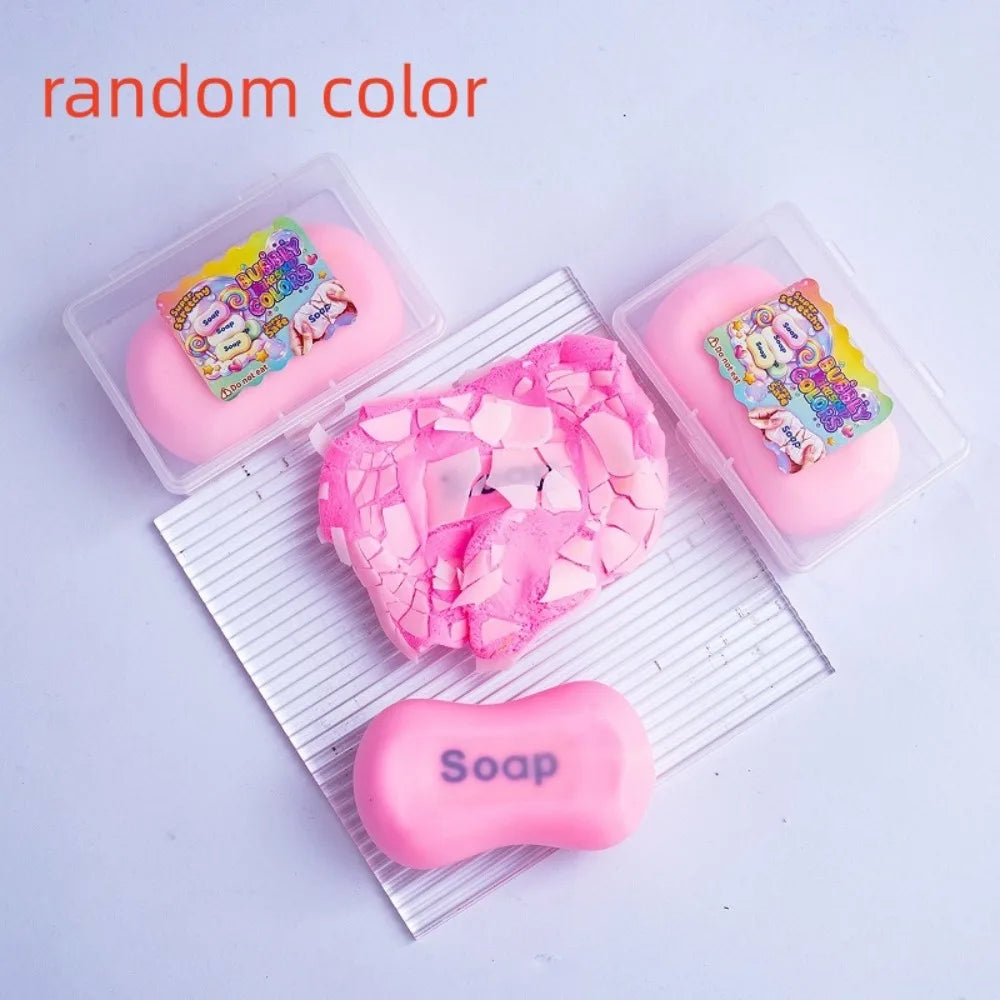 Cookie Crunch Squishy Toy – Handmade Crispy Wax Clay Squeeze Squishy Novelty Toy PLUSH soap