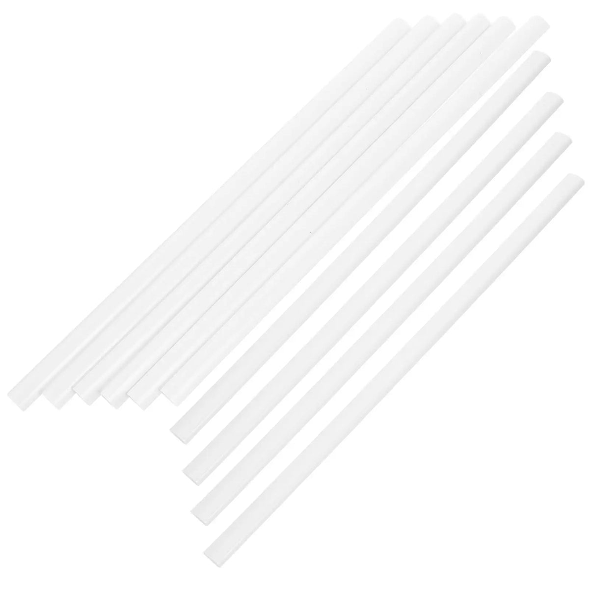 10pcs Plastic Slide Binder Bars – Loose Leaf Document Binding Binder Binding Bars PLUSH