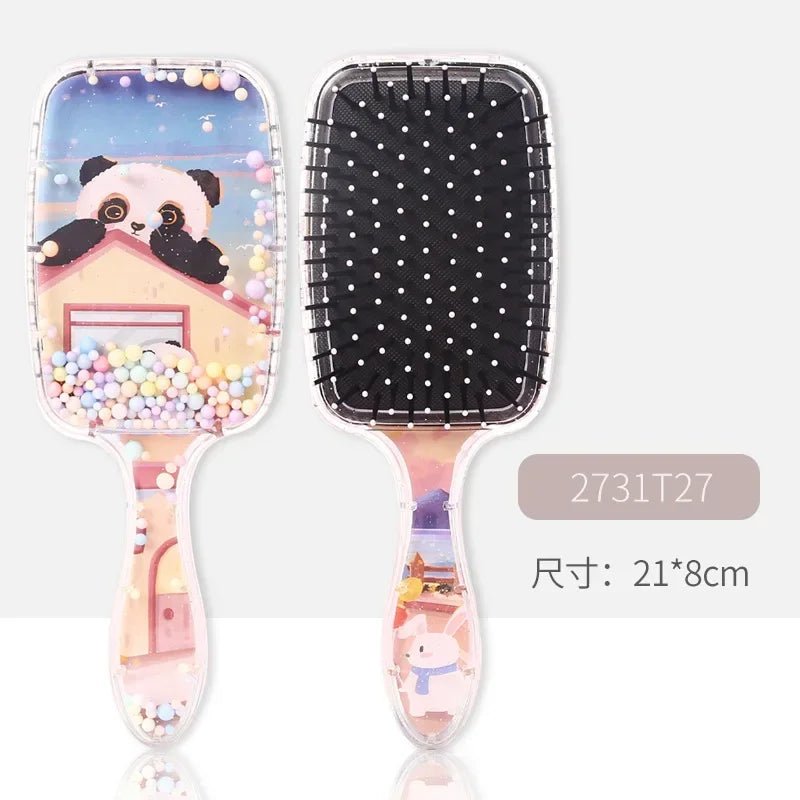 Kawaii Cartoon Animal Air Cushion Hair Comb for Kids Girls Kids Hair Comb PLUSH 2731T27