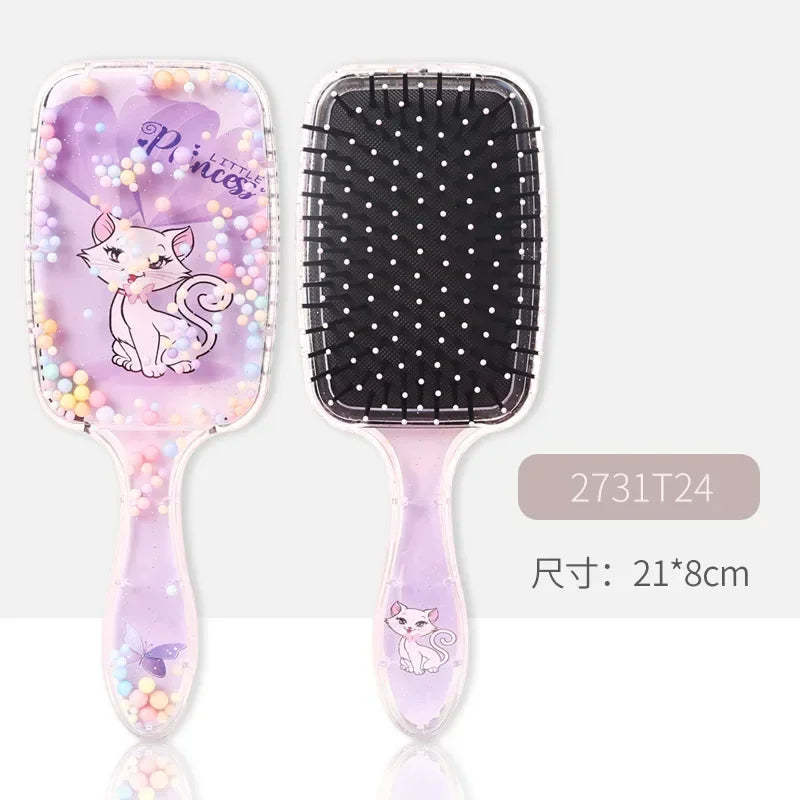 Kawaii Cartoon Animal Air Cushion Hair Comb for Kids Girls Kids Hair Comb PLUSH 2731T24