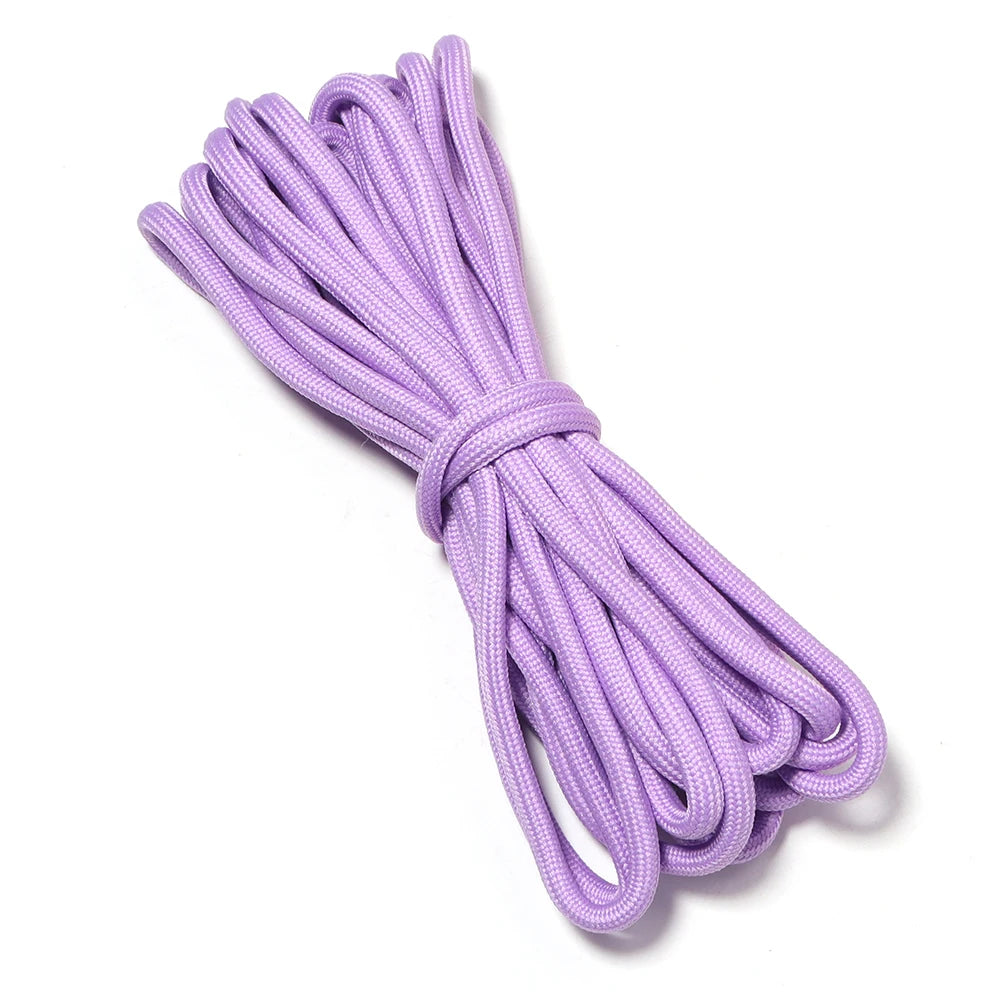 5 Yards 5mm Colorful Polyester Braided Rope – DIY Jewelry Crafts Braided Craft Cord PLUSH purple