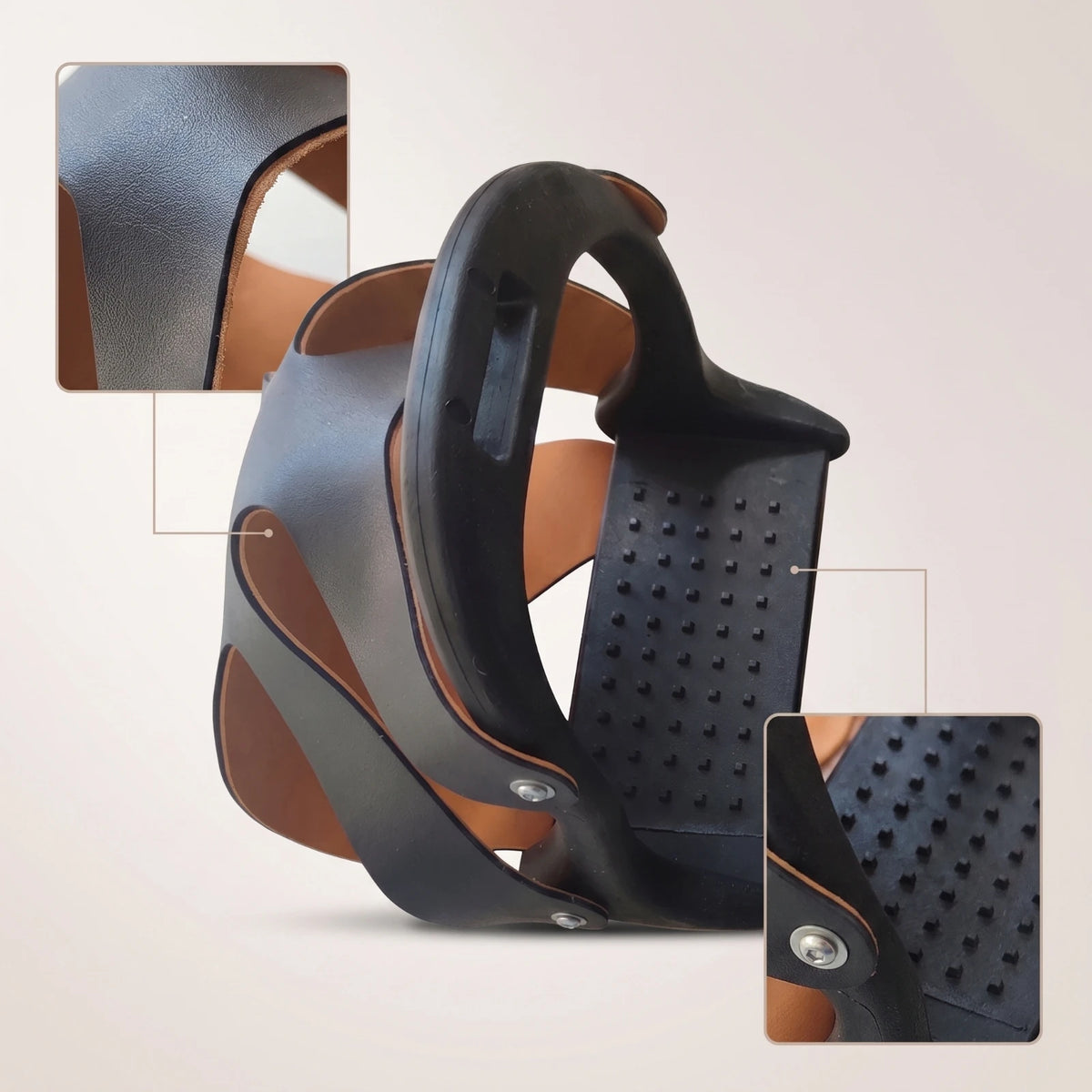 English Ergonomic Stirrup Non-Slip Platform | Equestrian Tack Equestrian Stirrups PLUSH