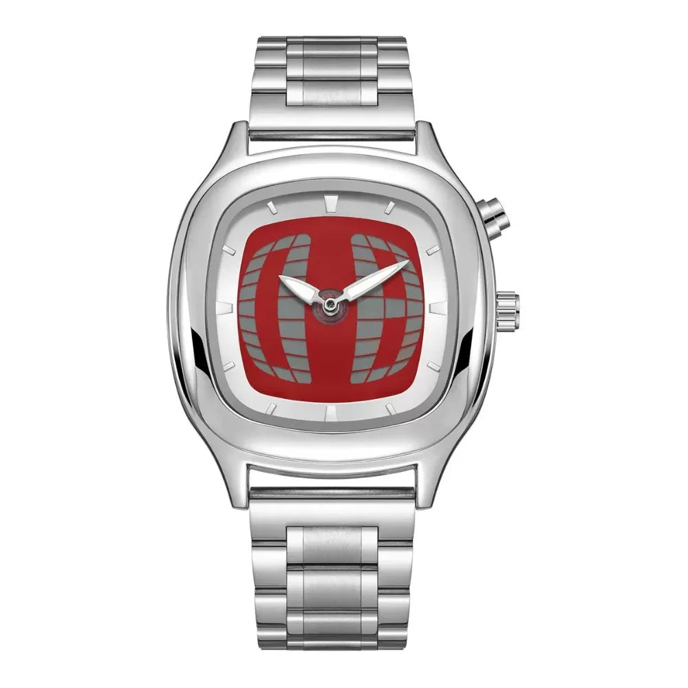 Y2K Retro Unisex Quartz Watch – Analog Digital Streetwear Retro Fashion Watch PLUSH C4